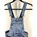 BLANK NYC  Slim Girlfriend Denim Overalls Size 26 Stretch Country Cowgirl Thrashed Photo 11