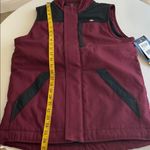 Dickies  Womens DuraTech REPEL Pro Renegade Vest, Burgandy, Small, NWT Photo 10