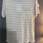 Alexander Wang  Yellow and Gray Short Sleeve Tee Photo 3