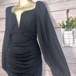 SheIn  Curve Ruched Bodycon Dress | 0XL Photo 2