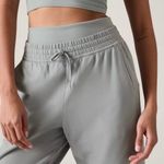 Athleta Storm Cloud Retro Terry Mid Rise Joggers Photo 4