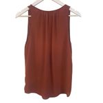 Lily White  large sleeveless rust colored rope draw strings vneck large Photo 4