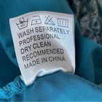 Mundefeis Light blue iridescent shimmer mini dress szM Size M Photo 14