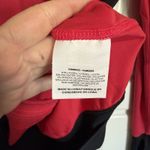 Nike Dri Fit Womens Full Zip Jacket Red Black Athletic Workout Size S Thumbholes Photo 7