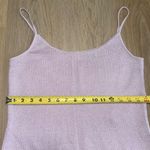 St. John  Lavender Knit Spaghetti Strap Tank Top - Size Small Photo 3