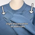 Hanes Vintage  Comfortblend Blue Graphic Sweatshirt Long Sleeve Large Photo 6