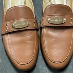 Michael Kors  Tan Leather Men's Slip-On Loafers Photo 1