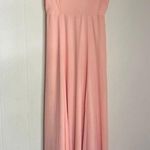 Show Me Your Mumu Blush Peach Long Bridesmaid Gown Flowy Formal Maxi Dress XS Photo 1