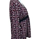 Motherhood Maternity , size Large, long sleeves, geometric, nursing, ties, dressy Photo 3