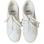 Madewell  Sidewalk Low-Top Sneakers Leather White Unisex Women 7.5M Men 6M Casual Photo 0