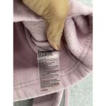 Gymshark  Women's Cropped Sweater Long Sleeve Logo Purple Lavender Size Medium Photo 2