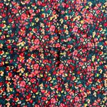 J.Crew Season Trendy Vibrant Floral Polyester Square Scarf NWT Photo 5