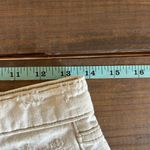 Wild Fable  Shorts Womens Sz 4 Cream Denim Highest Rise Cut Off Button Fly Photo 4