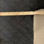 GapFit Quilted Mockneck Sweatshirt size Large Black Photo 9