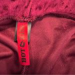 Hot Kiss Pull On Velvet Pant Wine Red L Photo 7
