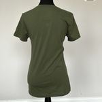 Source Unknown "Golf" Olive Graphic V-Neck T-Shirt Sz SM Photo 3
