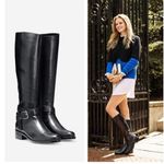 Cole Haan Briarcliff Black Leather Riding Boots, Sz 8 Photo 1