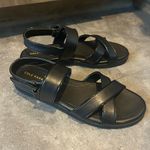 Cole Haan  Mirabelle Black Leather Sandals Dressy Size 11 B NEW $130 Photo 3