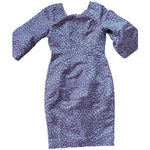 Alton Gray Women's Leopard Metallic Pink Dress Size‎ 6 Photo 0