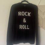 Zadig & Voltaire  Rock & Roll Black Crewneck Sweater Photo 0