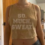 Aerie Cropped Waffle Tank Top Photo 0