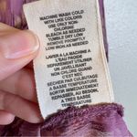 Free People  Purple Indie Crochet Boho Blouse Womens S Festival Flutter 70s Style Photo 4