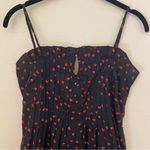 Madewell Pintuck Cami Dress in Fresh Strawberries Photo 4