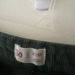 SO  Corduroy Dark Green Skirt Junior’s Size 9/29 Photo 3