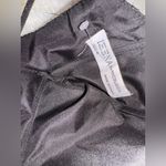 Mac Duggal New Shimmer Pleated Plunge Neck Criss Cross Back Black Gown Sz 0 Photo 5