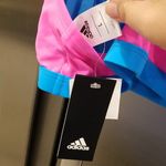 Adidas 💕 SWIMWEAR💕 Crossback Bikini TOP Neon Pink Photo 6