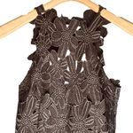 Saylor Jessa Lace Foil Mini Dress Photo 3