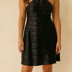 BCBGMAXAZRIA  Y2k Bandage Halter Dress Photo 0