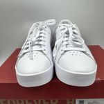 Puma Court Sneaker, White, Women's Casual Low Top Leather Shoes Size 6.5 Photo 1