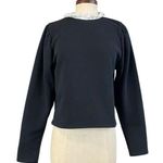 ZARA  puff sleeve high neck sweatshirt Photo 0