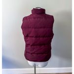 Tsunami Quilted Down Plum Front Zipper Puffer Vest Photo 5