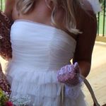 Triple Threads White Ruffle Dress Photo 2