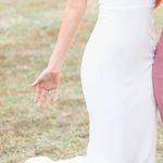 Lulus White Long Dress Photo 0