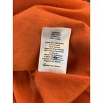 Talbots  Dress Women 10P Blue Orange Floral Fit & Flare Design Knee Length Cotton Photo 5