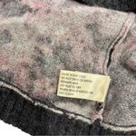 White + Warren 100% Cashmere Floral Sweater Pullover Size Small Black Photo 5