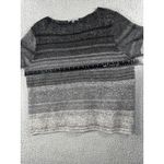 Classiques Entier Classiques‎ Entier Sweater Women XL 3/4 Sleeve Striped Merino Wool Blend Photo 3