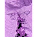 All Silk Vintage Dress by Spencer Jeremy 8 Purple Abstract Print Maxi Cocktail Photo 10