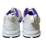 Nike T-Lite XI Athletic Shoes Women’s Size 6 White Purple Leather New No Box Photo 2