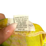 Soft Surroundings Silk Colorful Tie Dye Beaded Semi-Sheer Long Sleeve Maxi Dress Photo 6