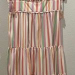 Chicwish Rainbow Striped Multicolor Summer Maxi Dress Photo 1
