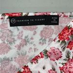 Fashion to figure FTF Size 1 Floral Print Puff Sleeve Mini Fit & Flare Dress Photo 4