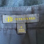 Outback Red  Chambray Blue Mini Skirt A Line Size 6 Photo 1