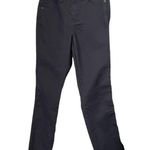 Sateen Twill Skinny Jeans Charcoal Gray Womens Size 26 Prana Stretch Denim Photo 3