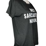 Cute black fun sayings T Photo 3