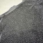 SheIn  Women's Grey and Silver Crop-top Photo 2