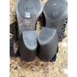 Eileen Fisher  Classic Black Rory Woven Leather Sandal Open Toe Shoes Womens 9 Photo 14